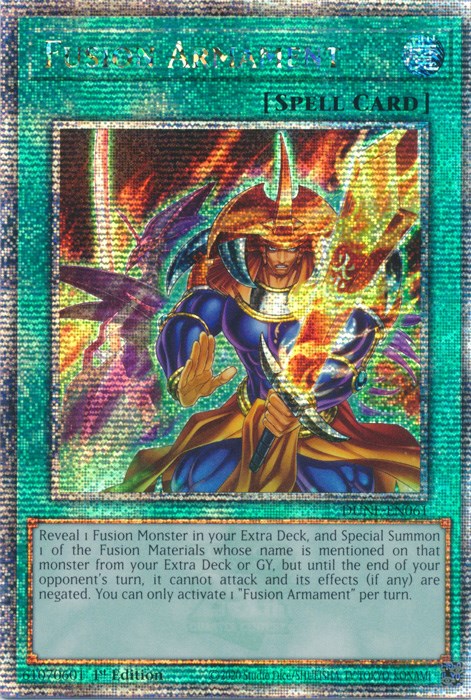 Fusion Armament [DUNE-EN061] Quarter Century Secret Rare | Exor Games Bridgewater