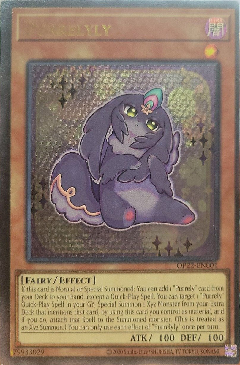 Purrelyly [OP22-EN001] Ultimate Rare | Exor Games Bridgewater