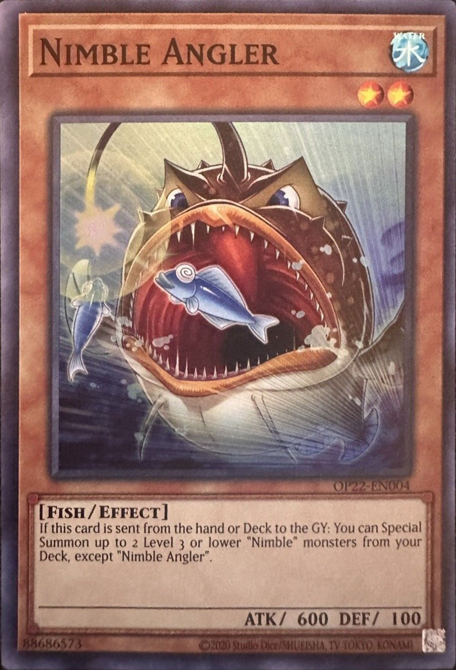 Nimble Angler [OP22-EN004] Super Rare | Exor Games Bridgewater