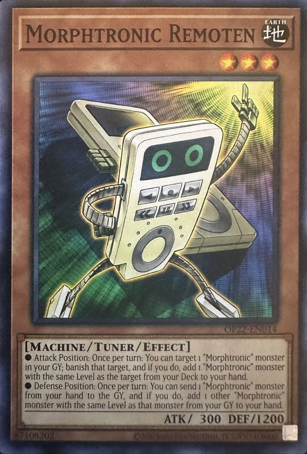 Morphtronic Remoten [OP22-EN014] Common | Exor Games Bridgewater