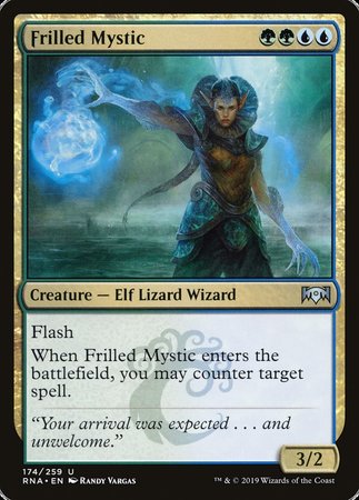 Frilled Mystic [Ravnica Allegiance] | Exor Games Bridgewater