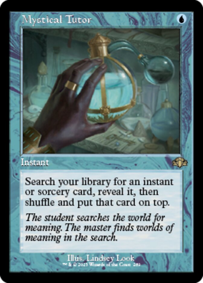 Mystical Tutor (Retro) [Dominaria Remastered] | Exor Games Bridgewater