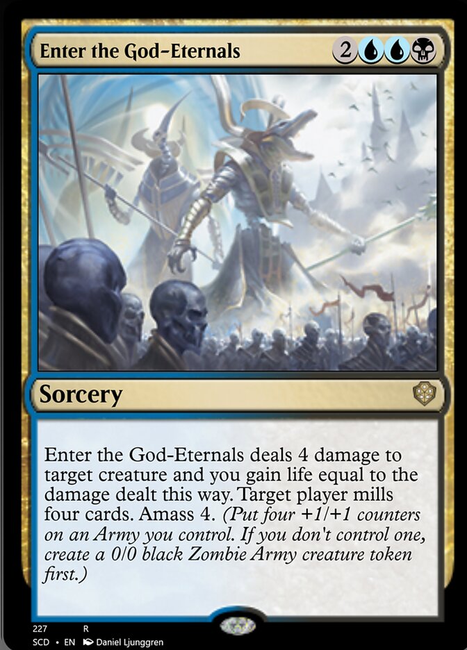Enter the God-Eternals [Starter Commander Decks] | Exor Games Bridgewater