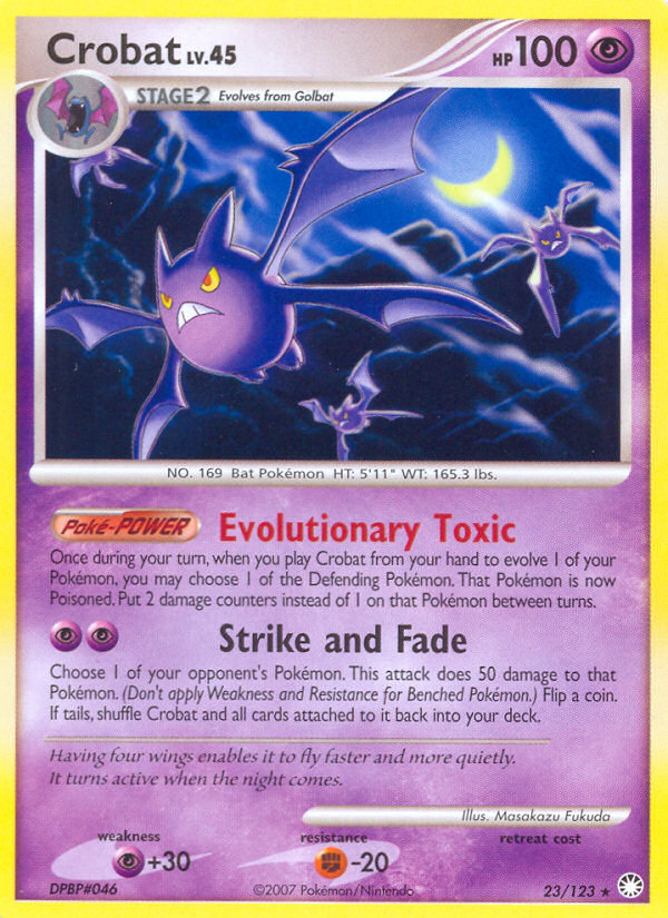 Crobat (23/123) [Diamond & Pearl: Mysterious Treasures] | Exor Games Bridgewater