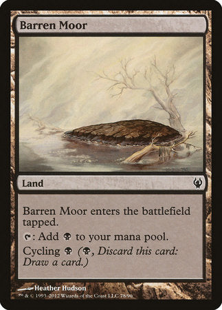 Barren Moor [Duel Decks: Izzet vs. Golgari] | Exor Games Bridgewater