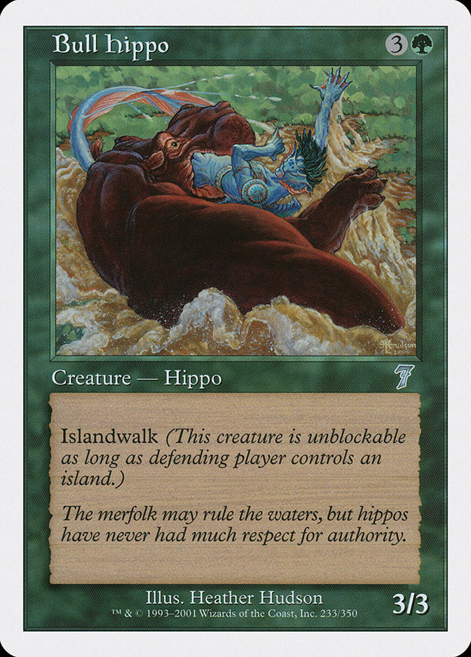 Bull Hippo [Seventh Edition] | Exor Games Bridgewater