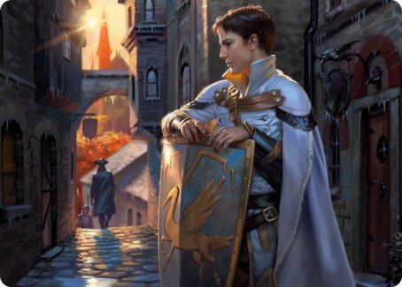 Dennick, Pious Apprentice Art Card [Innistrad: Midnight Hunt Art Series] | Exor Games Bridgewater