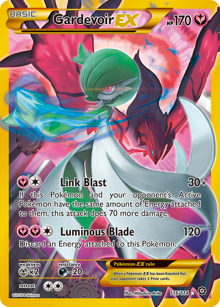 Gardevoir EX (116/114) [XY: Steam Siege] | Exor Games Bridgewater