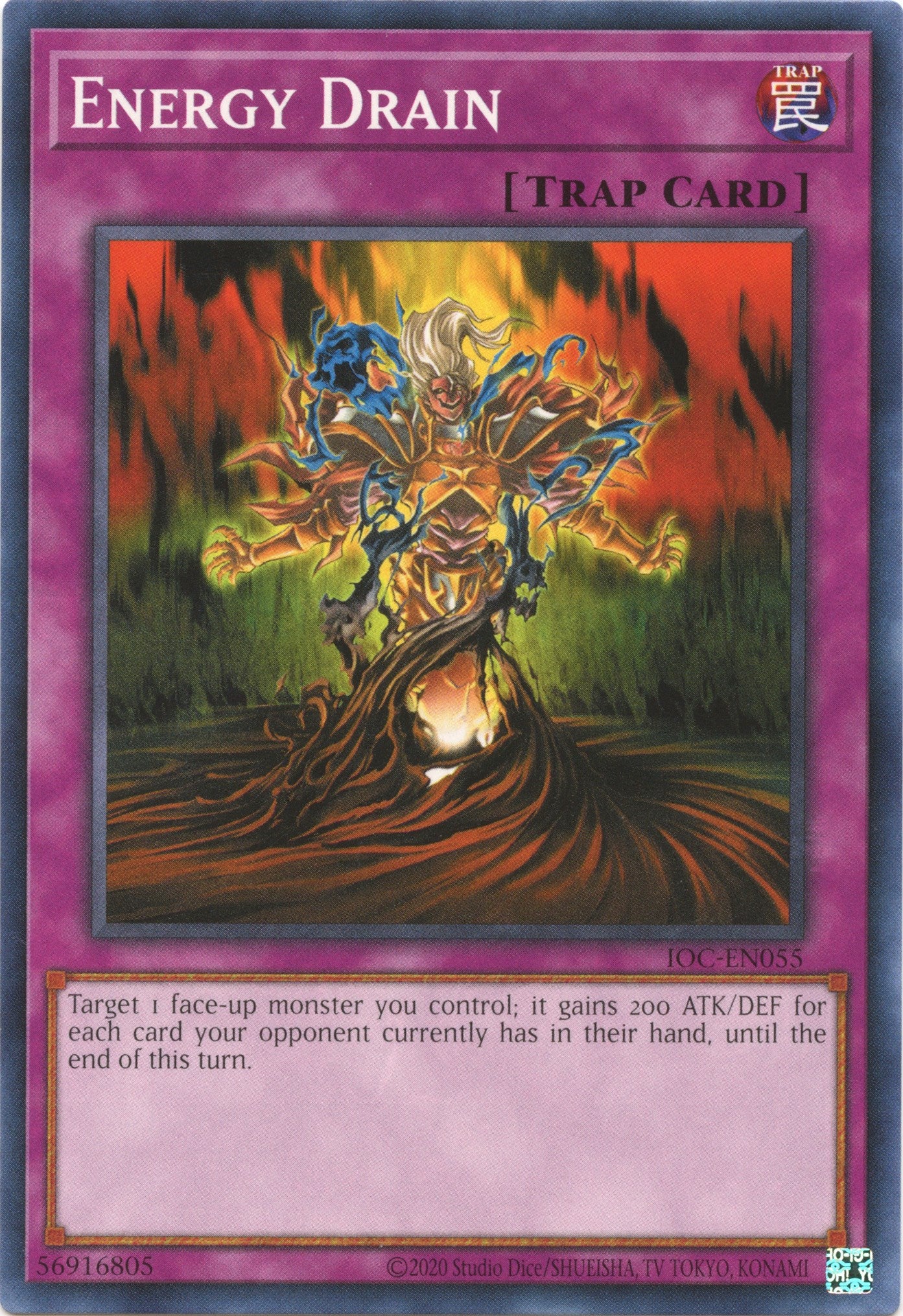 Energy Drain (25th Anniversary) [IOC-EN055] Common | Exor Games Bridgewater