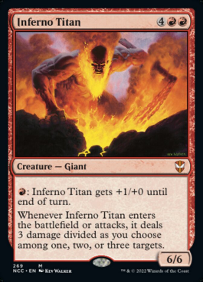 Inferno Titan [Streets of New Capenna Commander] | Exor Games Bridgewater