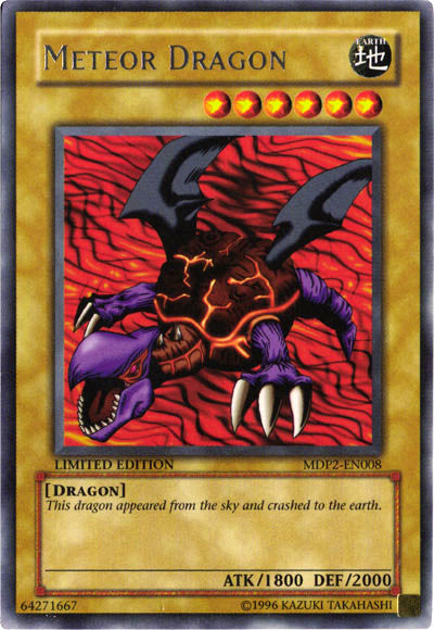 Meteor Dragon [MDP2-EN008] Rare | Exor Games Bridgewater