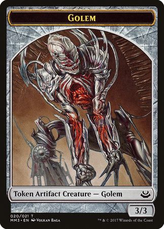 Golem Token [Modern Masters 2017 Tokens] | Exor Games Bridgewater