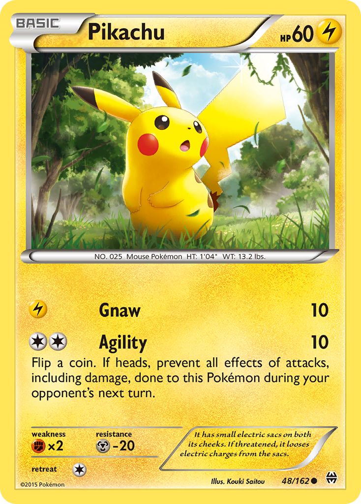 Pikachu (48/162) [XY: BREAKthrough] | Exor Games Bridgewater