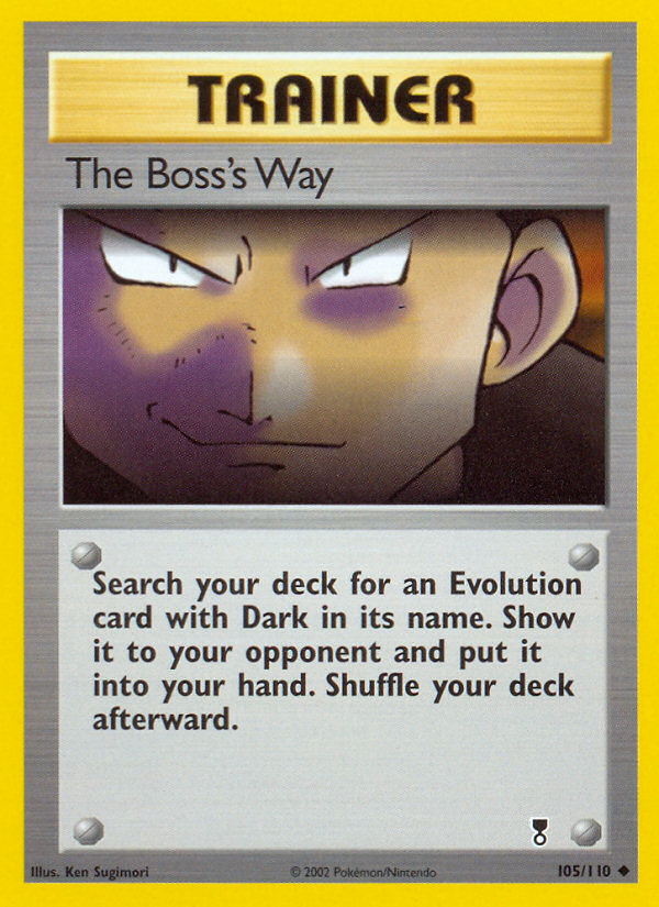 The Boss's Way (105/110) [Legendary Collection] | Exor Games Bridgewater