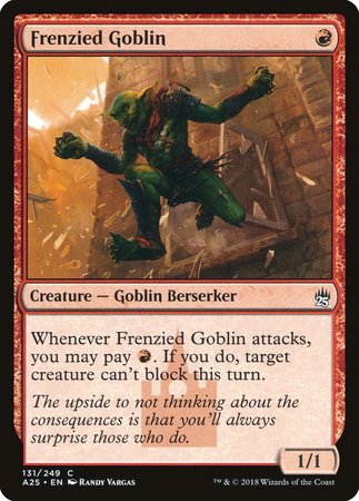 Frenzied Goblin [Masters 25] | Exor Games Bridgewater