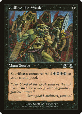 Culling the Weak [Exodus] | Exor Games Bridgewater