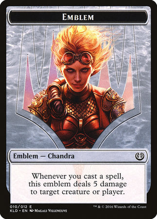 Emblem - Chandra, Torch of Defiance [Kaladesh Tokens] | Exor Games Bridgewater