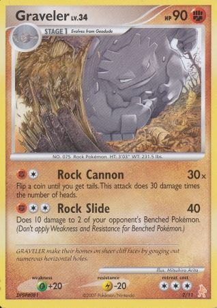 Graveler (2/11) [Diamond & Pearl: Trainer Kit - Lucario] | Exor Games Bridgewater