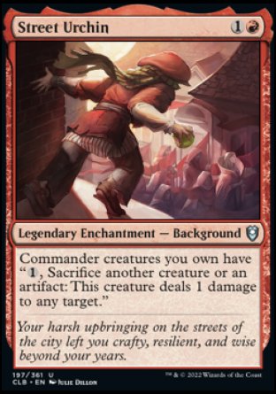 Street Urchin [Commander Legends: Battle for Baldur's Gate] | Exor Games Bridgewater