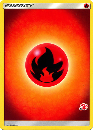 Fire Energy (Charizard Stamp #22) [Battle Academy 2020] | Exor Games Bridgewater