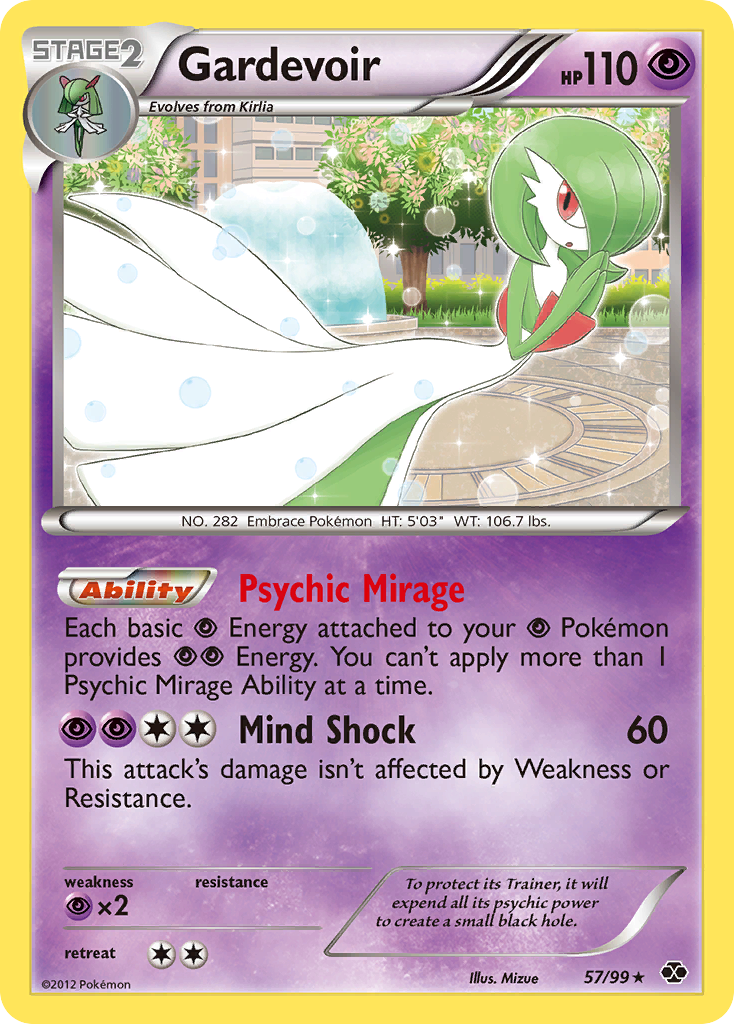 Gardevoir (57/99) [Black & White: Next Destinies] | Exor Games Bridgewater