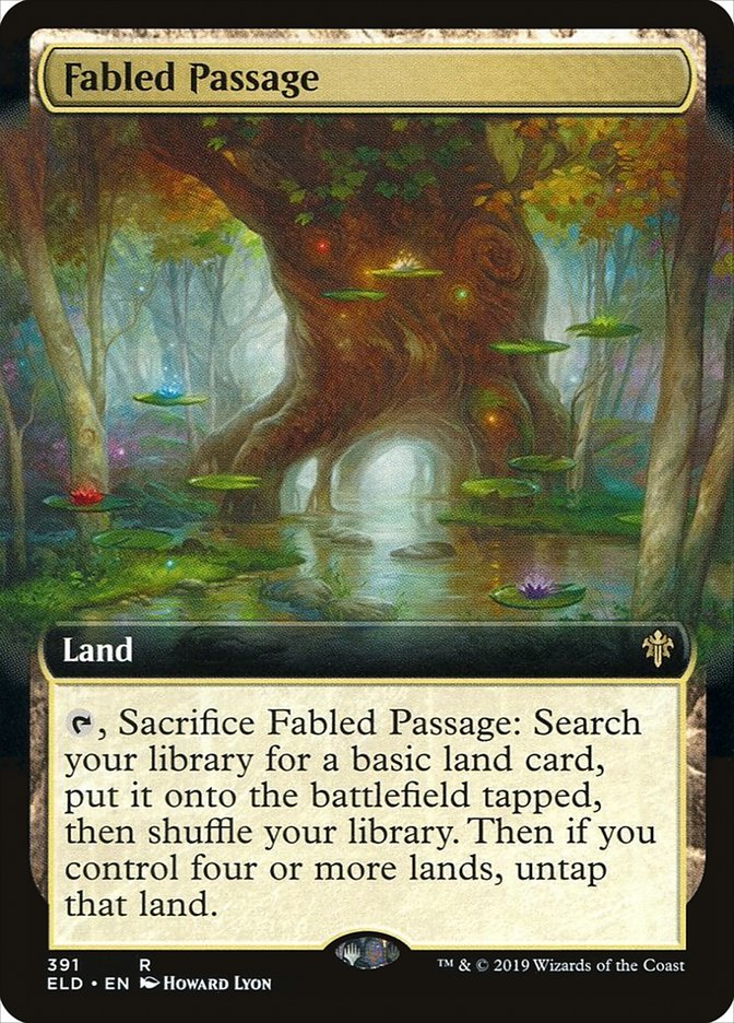 Fabled Passage (Extended Art) [Throne of Eldraine] | Exor Games Bridgewater