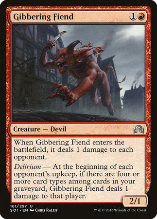 Gibbering Fiend [Shadows over Innistrad] | Exor Games Bridgewater