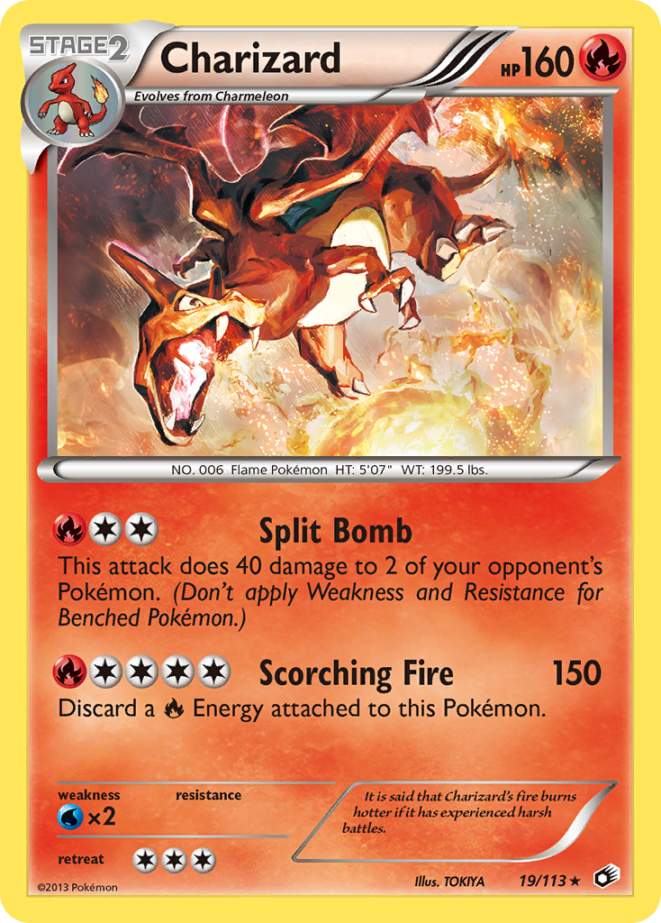 Charizard (19/113) [Black & White: Legendary Treasures] | Exor Games Bridgewater