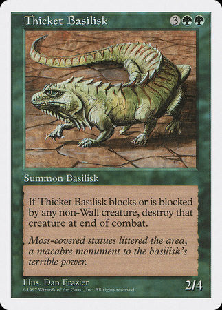 Thicket Basilisk [Fifth Edition] | Exor Games Bridgewater