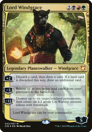 Lord Windgrace (Commander 2018) [Commander 2018 Oversized] | Exor Games Bridgewater