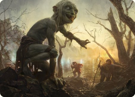 Smeagol, Helpful Guide Art Card [The Lord of the Rings: Tales of Middle-earth Art Series] | Exor Games Bridgewater