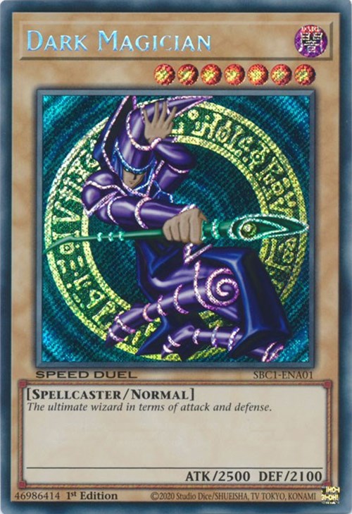 Dark Magician [SBC1-ENA01] Secret Rare | Exor Games Bridgewater