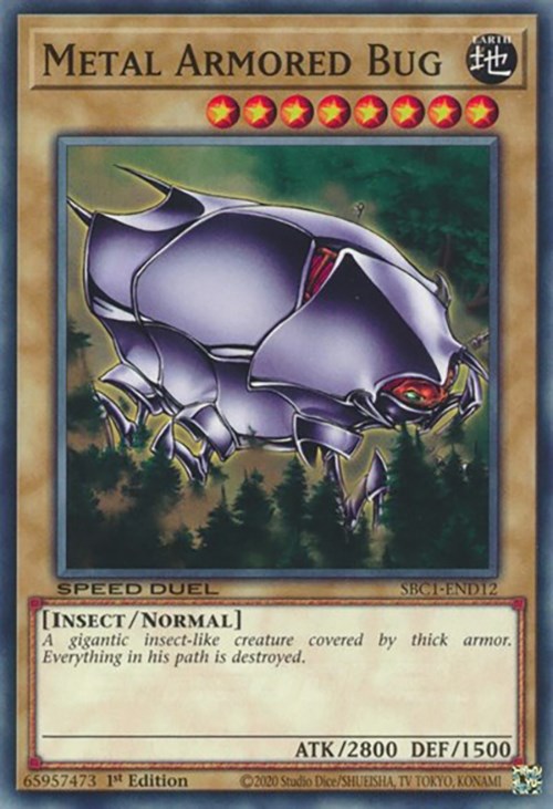 Metal Armored Bug [SBC1-END12] Common | Exor Games Bridgewater