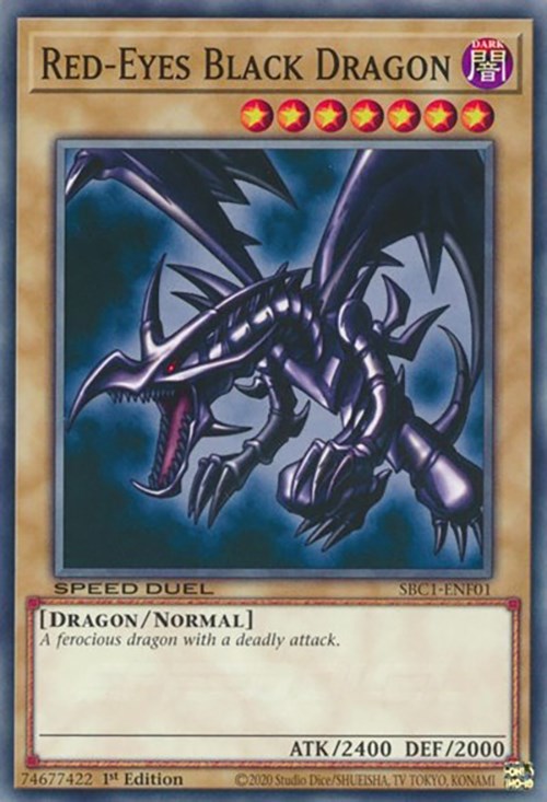 Red-Eyes Black Dragon [SBC1-ENF01] Common | Exor Games Bridgewater