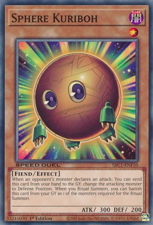 Sphere Kuriboh [SBC1-ENF10] Common | Exor Games Bridgewater