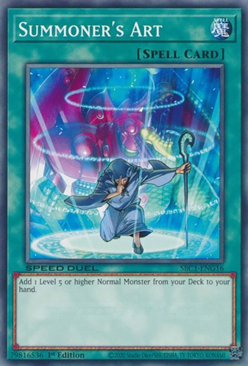 Summoner's Art [SBC1-ENG16] Common | Exor Games Bridgewater