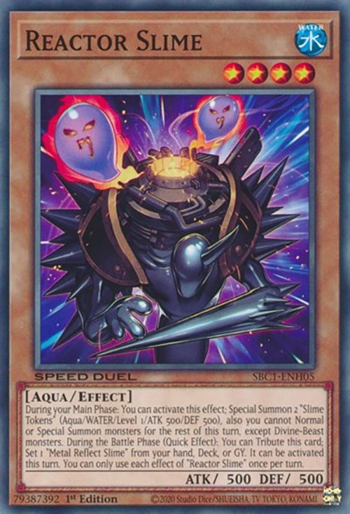 Reactor Slime [SBC1-ENH05] Common | Exor Games Bridgewater