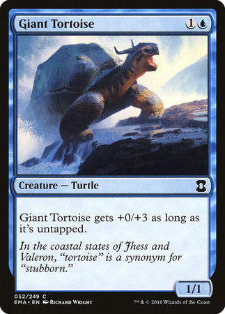 Giant Tortoise [Eternal Masters] | Exor Games Bridgewater