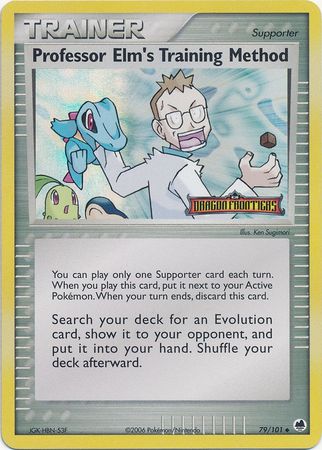 Professor Elm's Training Method (79/101) (Stamped) [EX: Dragon Frontiers] | Exor Games Bridgewater