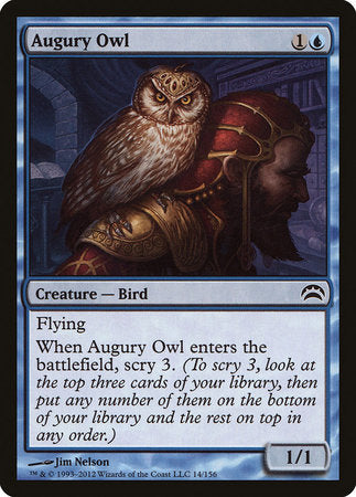 Augury Owl [Planechase 2012] | Exor Games Bridgewater