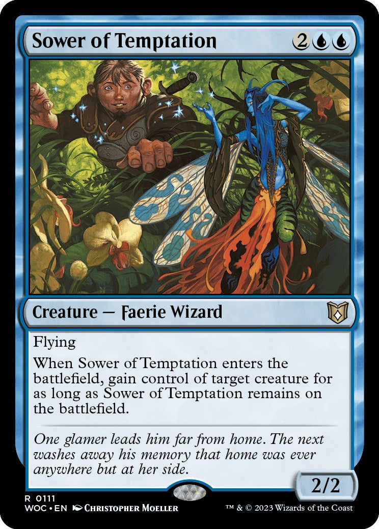 Sower of Temptation [Wilds of Eldraine Commander] | Exor Games Bridgewater