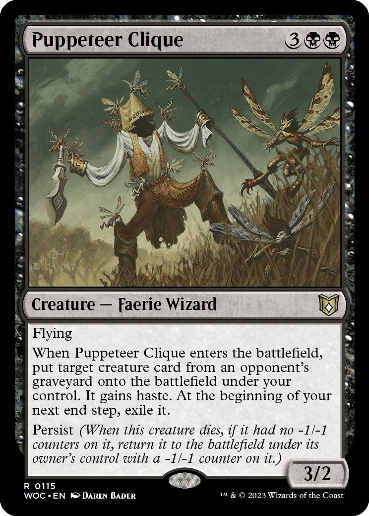 Puppeteer Clique [Wilds of Eldraine Commander] | Exor Games Bridgewater