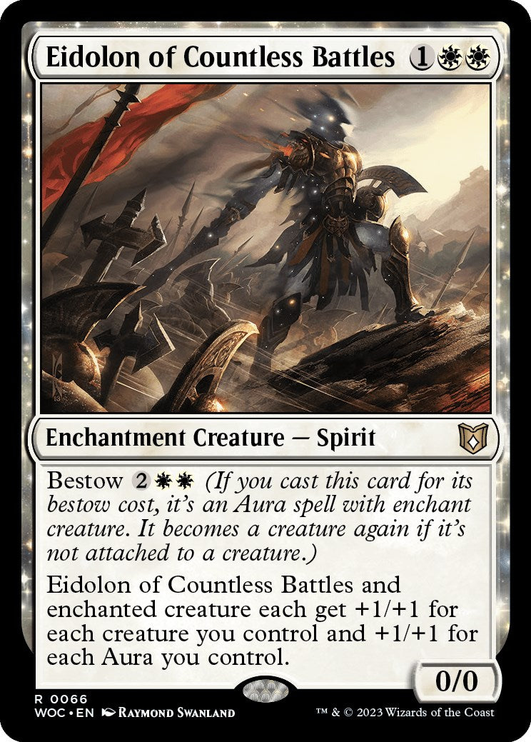 Eidolon of Countless Battles [Wilds of Eldraine Commander] | Exor Games Bridgewater