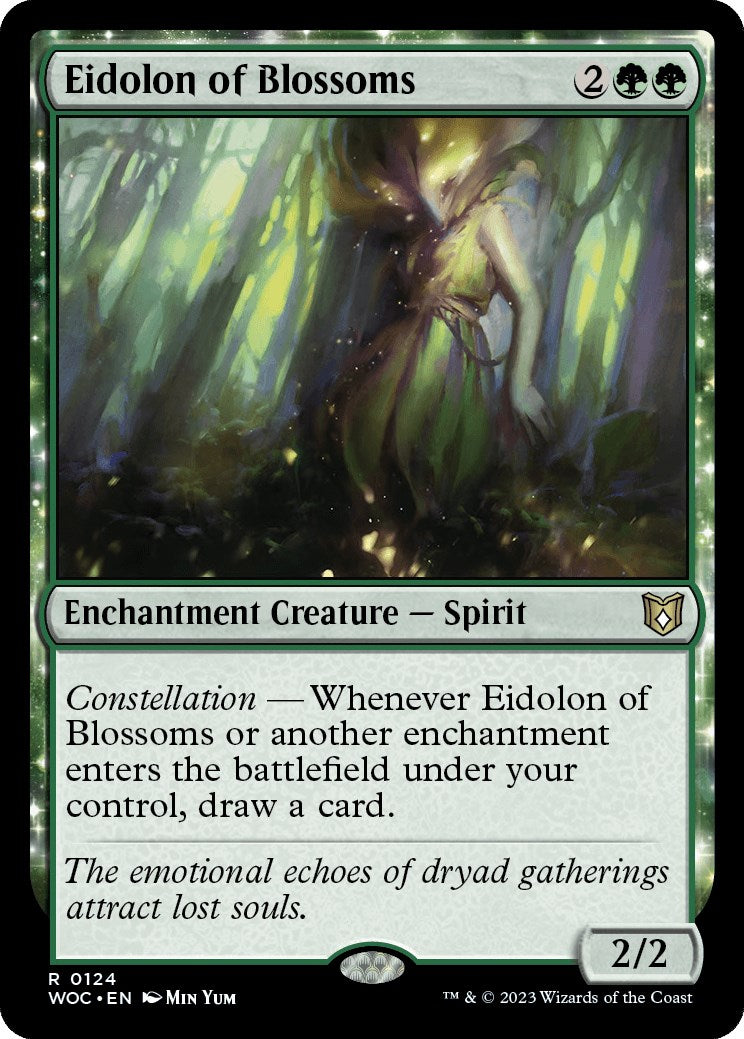 Eidolon of Blossoms [Wilds of Eldraine Commander] | Exor Games Bridgewater