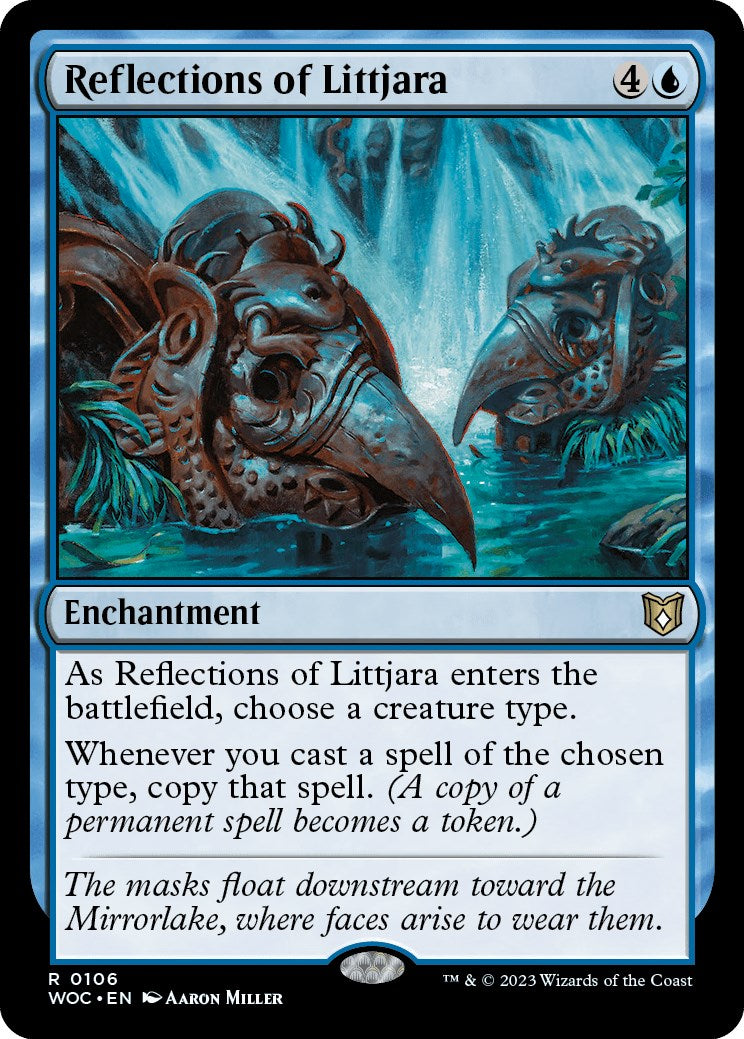 Reflections of Littjara [Wilds of Eldraine Commander] | Exor Games Bridgewater