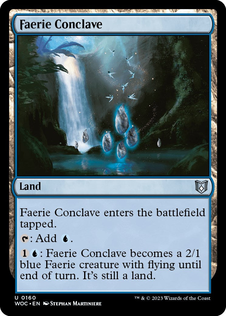 Faerie Conclave [Wilds of Eldraine Commander] | Exor Games Bridgewater