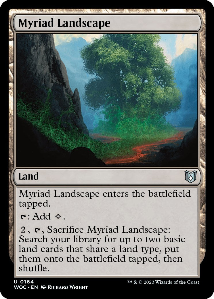 Myriad Landscape [Wilds of Eldraine Commander] | Exor Games Bridgewater