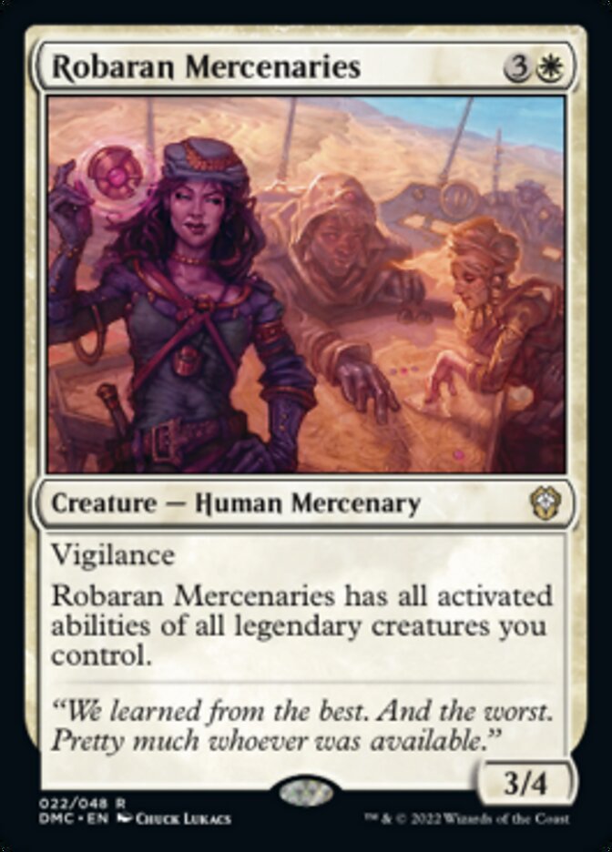 Robaran Mercenaries [Dominaria United Commander] | Exor Games Bridgewater