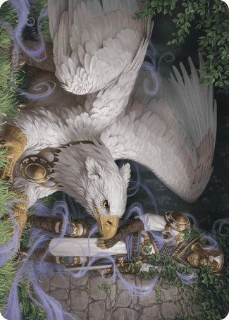 Dutiful Griffin Art Card [Wilds of Eldraine Art Series] | Exor Games Bridgewater