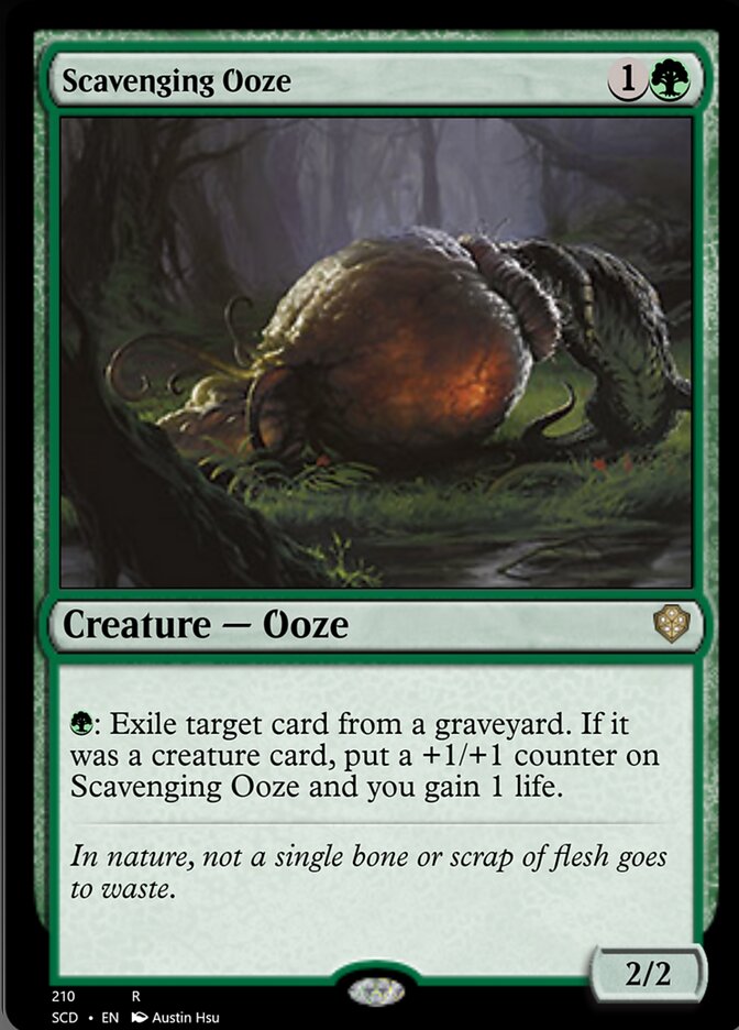 Scavenging Ooze [Starter Commander Decks] | Exor Games Bridgewater